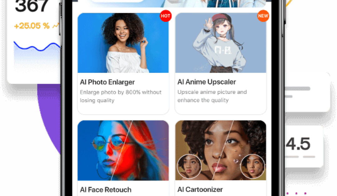 PhotoAI, All-in-one AI enhancer toolkit for Mobile