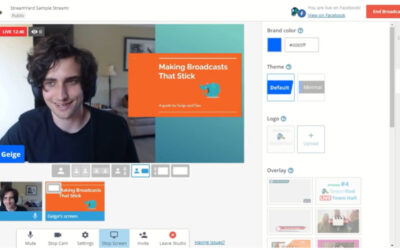 StreamYard – create professional live streams