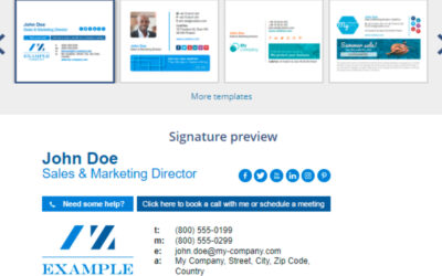 Create your own email signature
